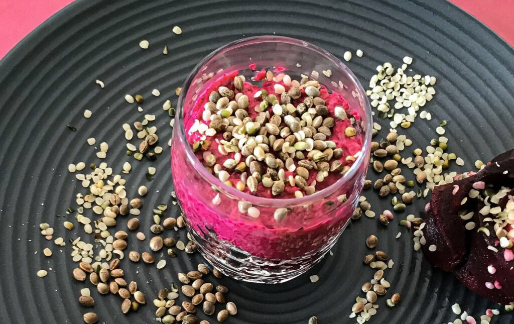 Pesto de betterave au chanvre
