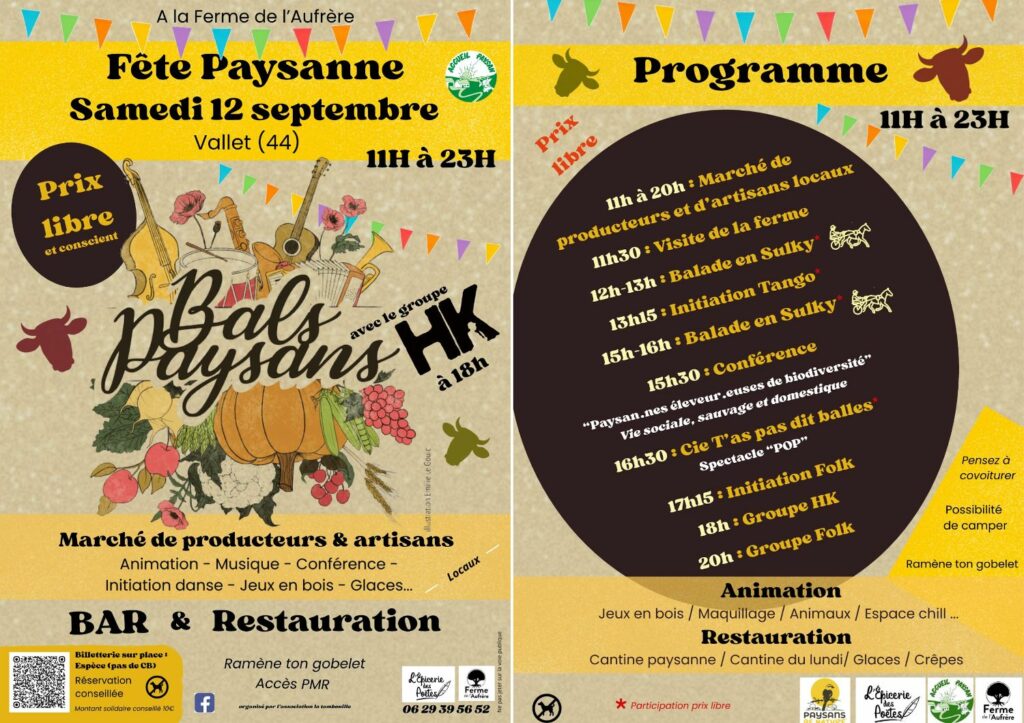 Fête à l’Aufrère, Vallet